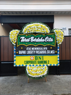 Papan Bunga Duka di Bungbulang