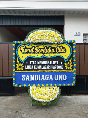 Papan Bunga Duka di Bungbulang